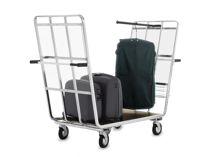 Wanzl airport luggage trolley and baggage handling equipment