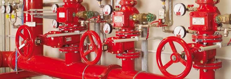 Deluge fire suppression system for high-hazard occupancies