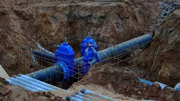 Sanitary drainage system installation