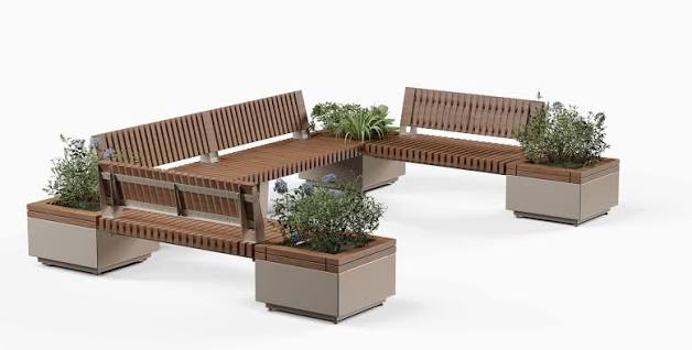 Urbaco street furniture and public realm civic fittings