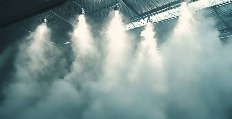 Water mist fire suppression system
